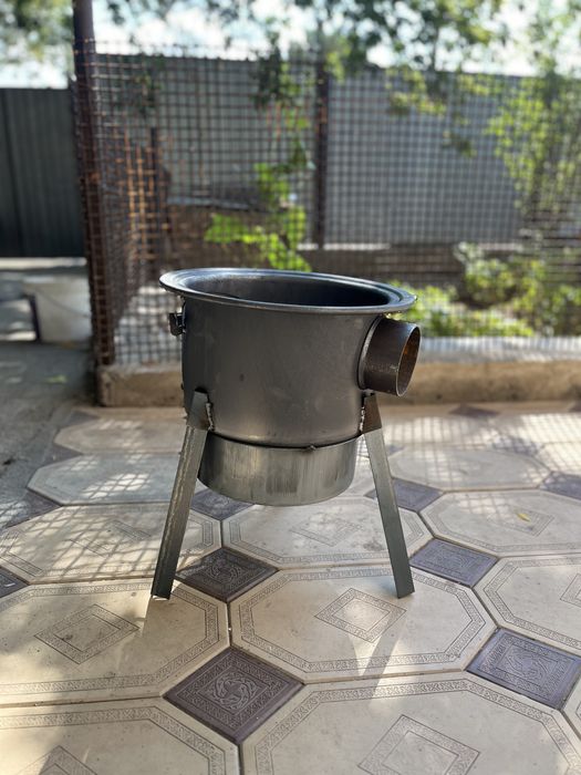 Ошак, тренога, печь под казан