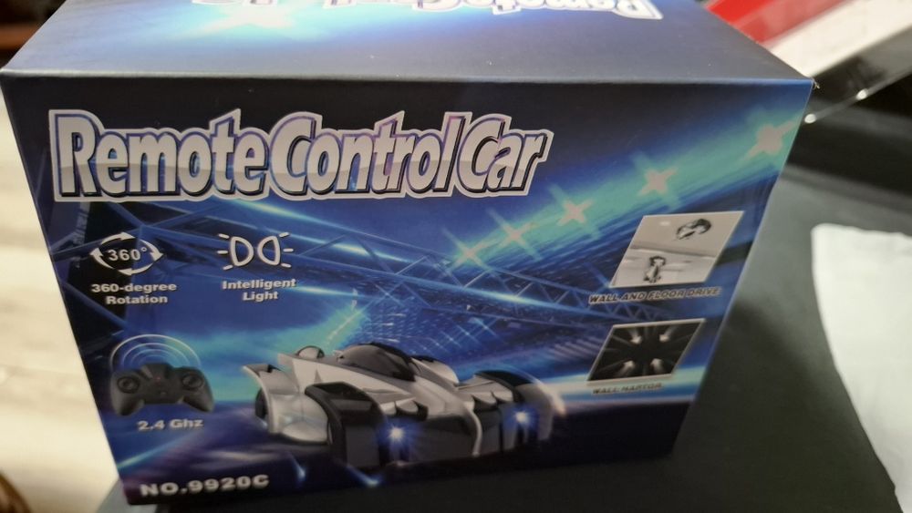 Masinuta Wall Climber black antigravitationala cu Telecomanda