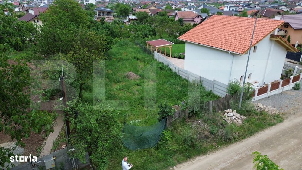 Teren intravilan, 500 mp,cu fundatie si autorizatie, zona Valea Popii