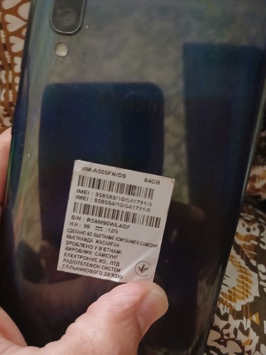 Samsung galaxy A50 telefon