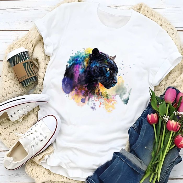 Тениска - черна пантера