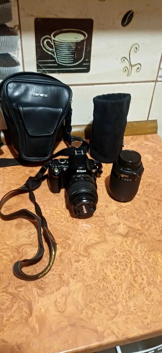 Aparat foto NikonD60+obiectiv18- 55mm