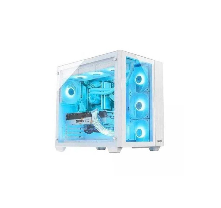 ! Корпус Huntkey S980 white with ARGB fan цена с НДС