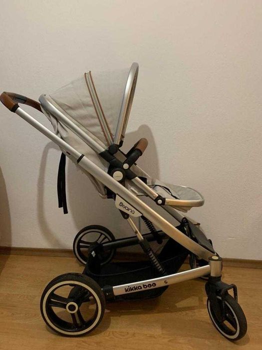 kikka boo divaina 2 в 1 + столче за кола за новородено