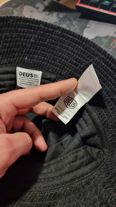 Pălărie bucket hat Deus Ex Machina Ronny Cord — ca nouă