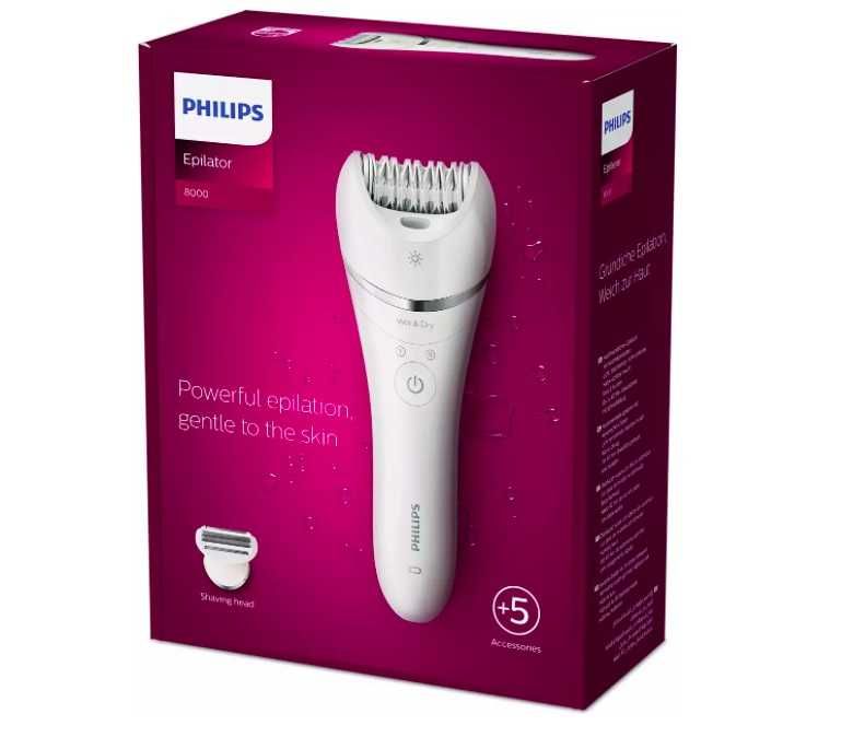 Епилатор Philips BRE710/00, Използване на влажна/суха кожа