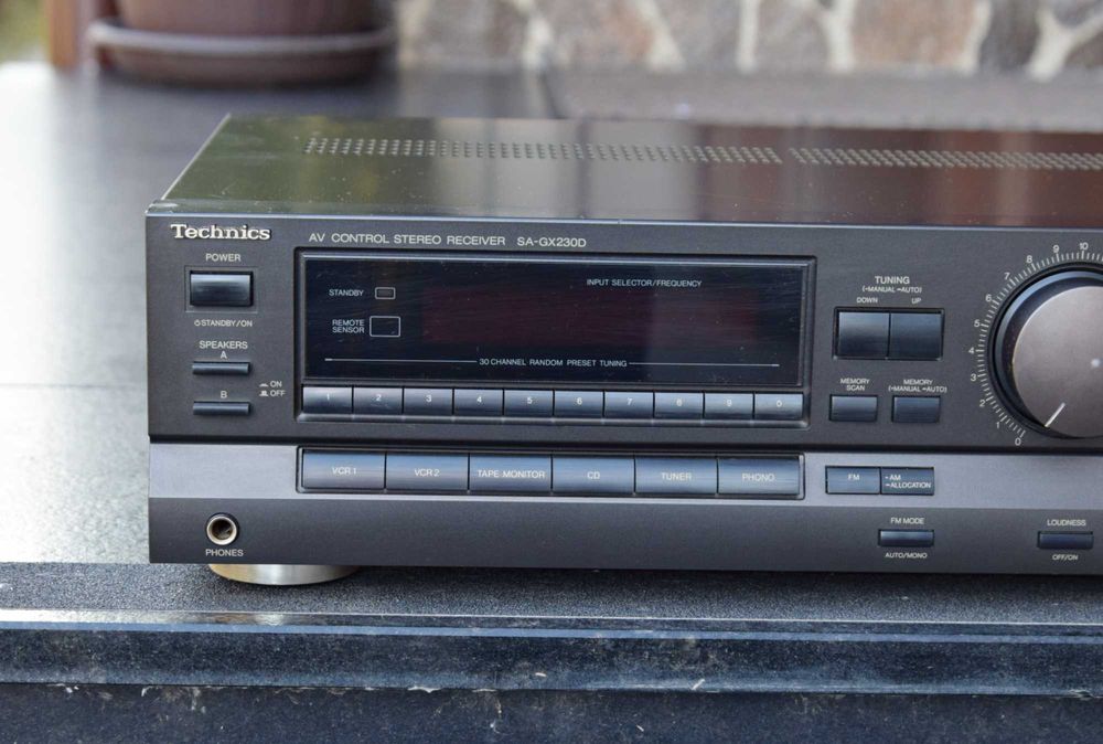 Amplificator Technics SA-GX 230 D, amplituner