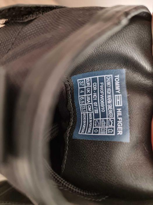 Кецове естествена кожа Tommy Hilfiger-37 номер