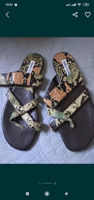 Manolo Blahnik из питона