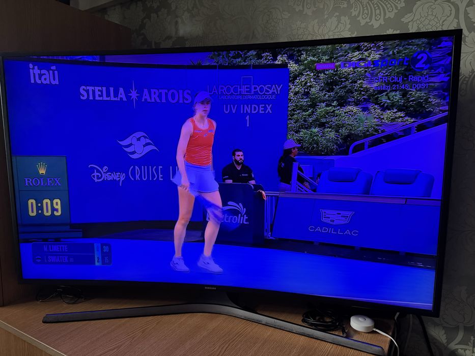 Samsung QLed - Smart TV / 138 cm Curbat