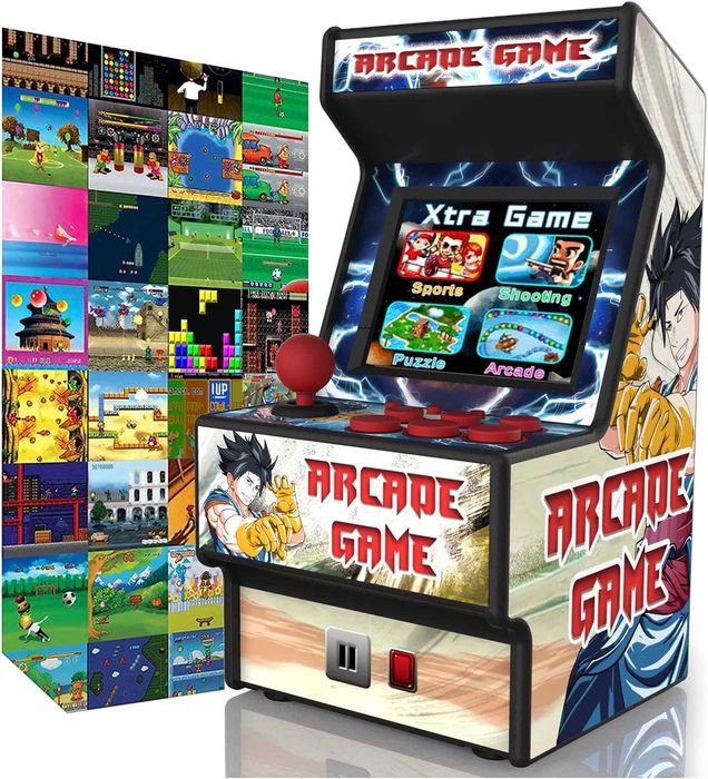 Мини аркадна конзола „Arcade Game“ 156 в 1 с TV изход и батерия BL-5C