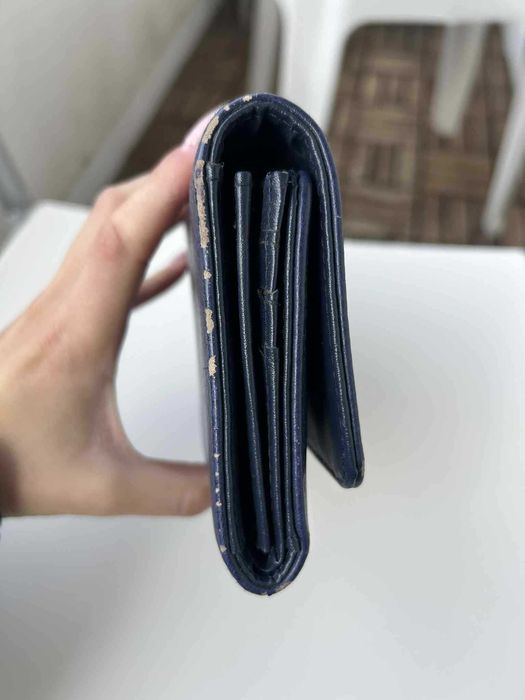 Синьо дамско портмоне