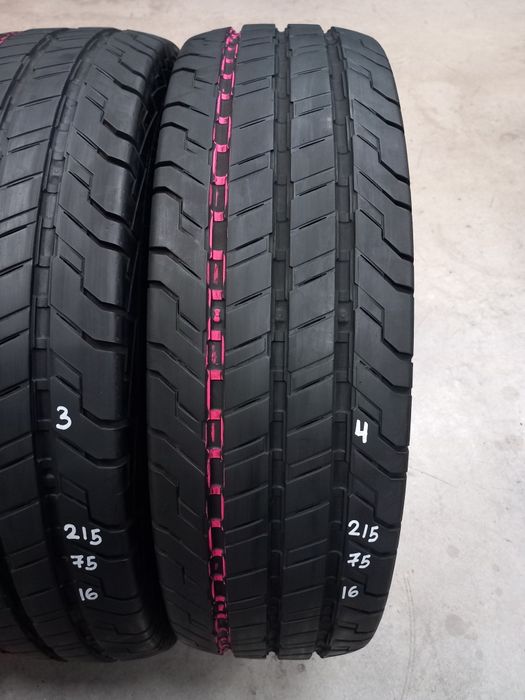 215/75/16 4бр.Continental ContiVanContact-Неразличими от НОВИ