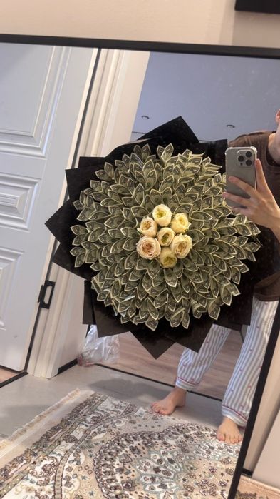 Денежный букет Алматы