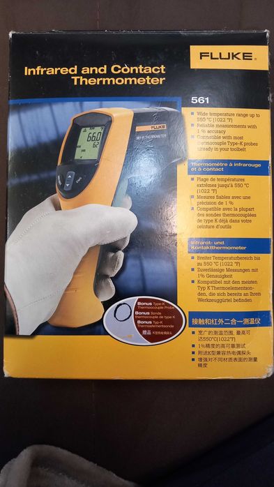 IR Infrared инфрачервен термометър Fluke 561
