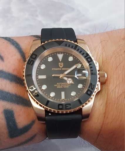 PAGANI DESIGN автоматичен часовник-механизъм SEIKO NH35,стъкло сапфир