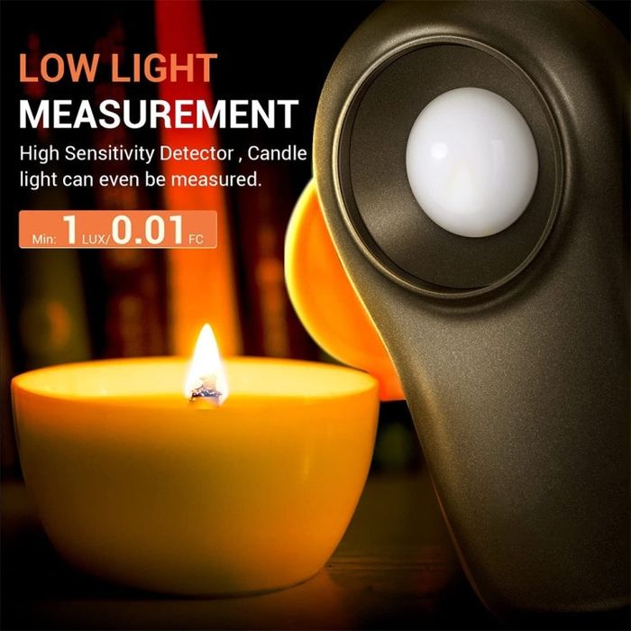 Măsurător digital de lumină LX1330B pentru utilizare în interior și exterior