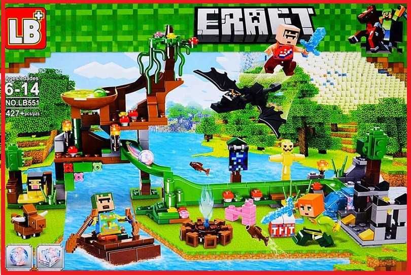 Голям Конструктор Майнкрафт Minecraft  427 части