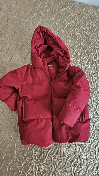 ZARA geaca rosie copii