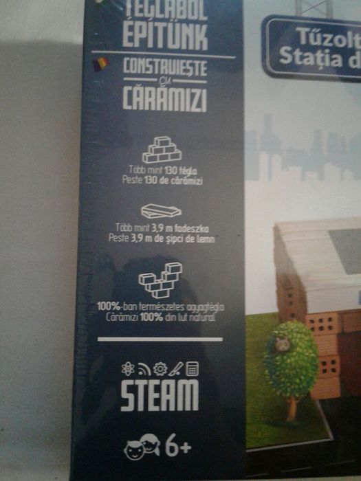 Cel mai bun la AVAP Trefl Statia de pompieri, set lut lemn nou,sigilat