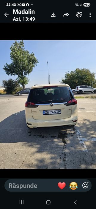Vand /Schimb Zafira 2014 Automata 7 locuri