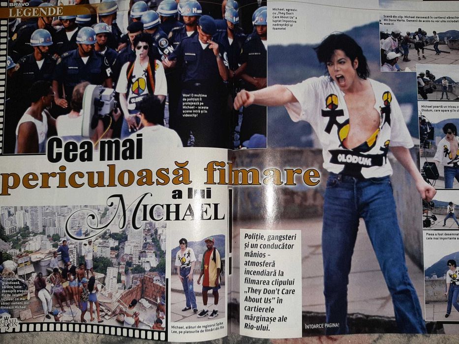 Revista Bravo Legende cu Michael Jackson