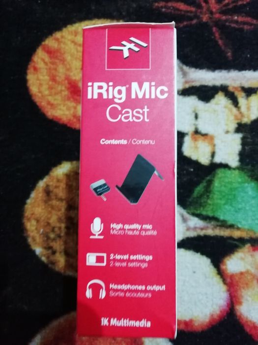 Irig mic caste microphone voix