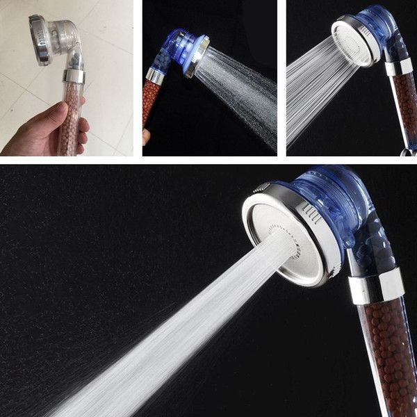 СПА Душ слушалка с турмалин , SPA Shower , 3 вида струи