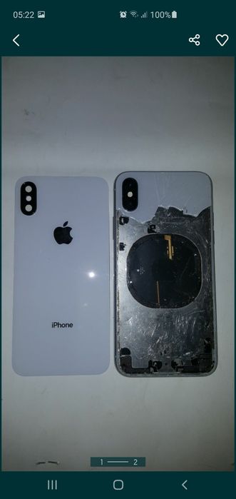 Service gsm.Schimb sticla mufa camera edge capac spate iphone x