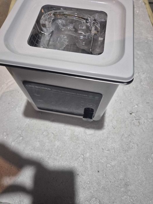 Curatitor Ultrasonic CREWORKS 1.2L, 60W, Degas, Incalzire, Resigilat