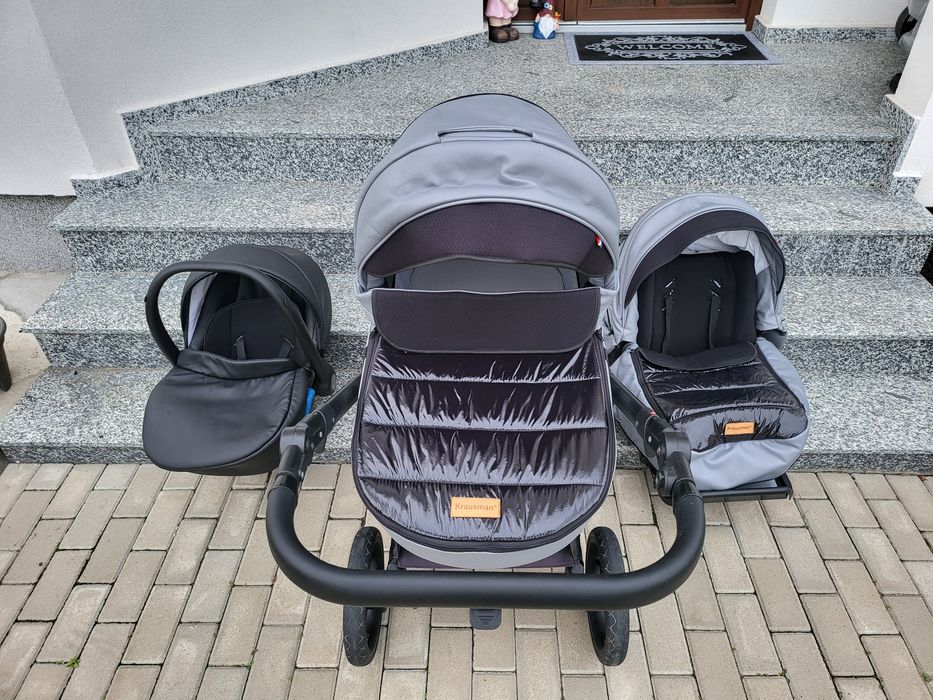 Carucior Krausman 3in 1 Impecabil
