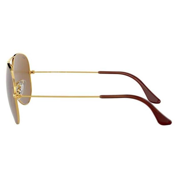 Ochelari de soare unisex Ray-Ban RB3025 001/33 58 AVIATOR LARGE METAL