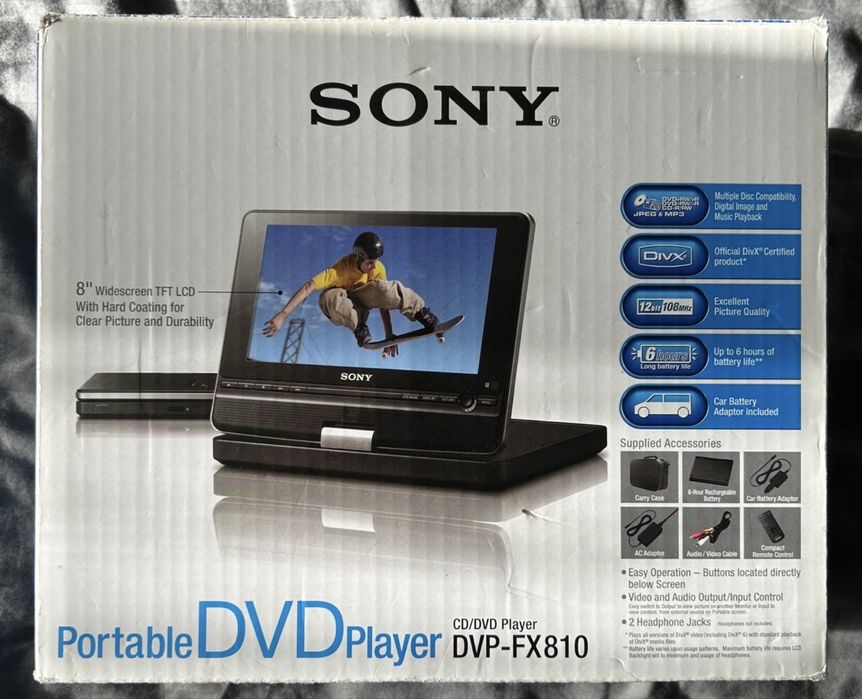 Sony Portable DVD Player DVP-FX810