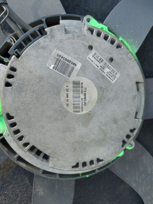 Перка охлаждне за Mercedes s550 (W221)