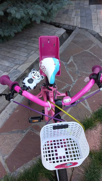 Велосипед для девочки 3-5 лет