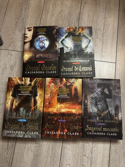 Seria Instrumente Mortale + Ingerul Mecanic- Cassandra Clare