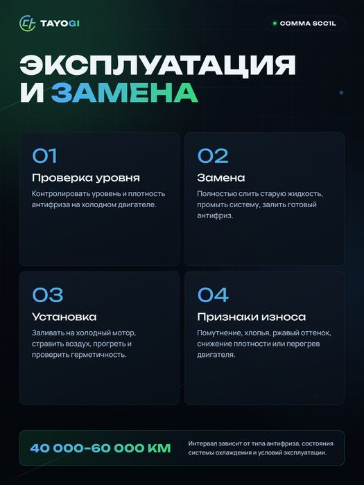 Антифриз COMMA Super Coldmaster, 1 л