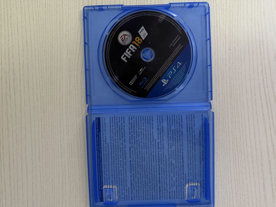 Fifa 18 на диске