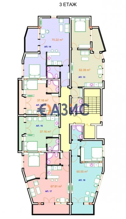Продава се Едностаен апартамент в Несебър - 37 кв.м за 794 €/кв.м - Снимка #5