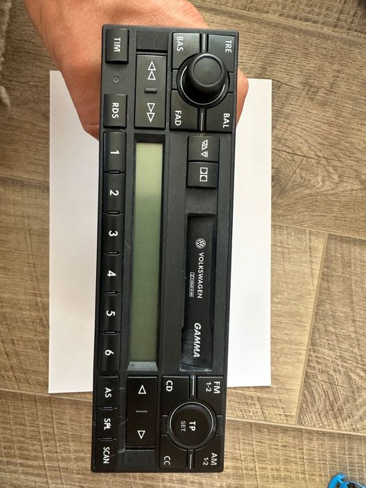 Оригинално радио gamma Vw/VW Gamma радио работещо с код