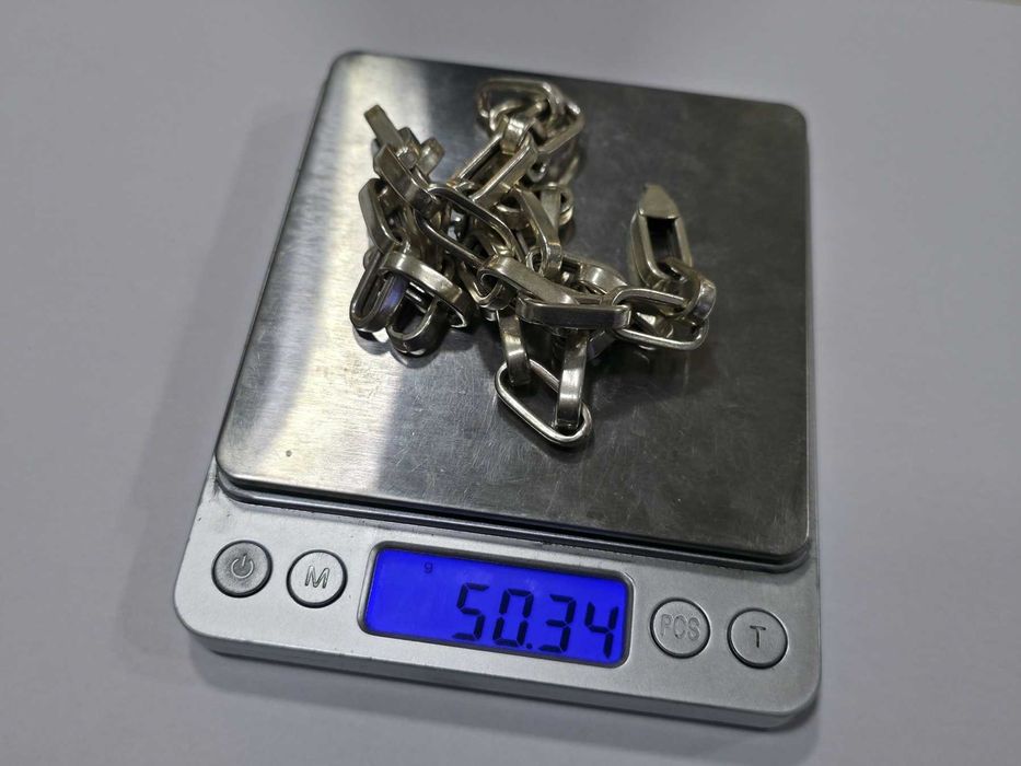 Масивен сребърен синджир 925 / 50,34 гр.