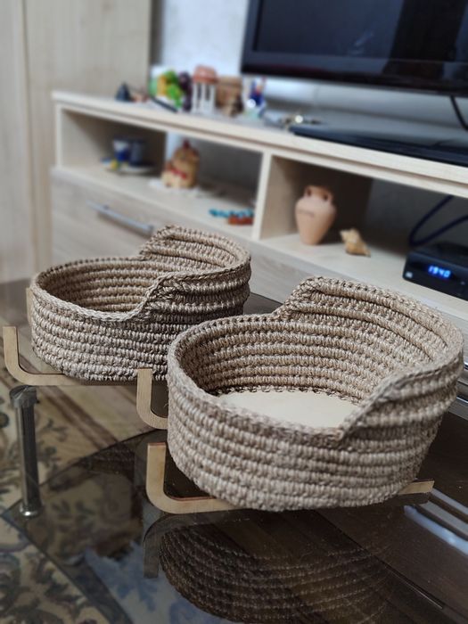 Корзины из джута