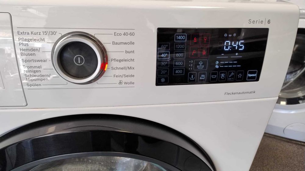 A+++ Пералня машина Bosch-Бош 9 кг 1400 об/мин EcoSilence Drive