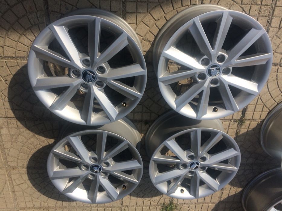 4бр. оригинални джанти Skoda 16" 5x100