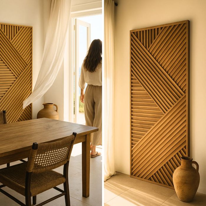 Артистични дървени панa – изключителен акцент за дома ви