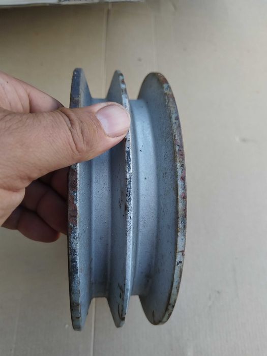 Fulie cu 2 curele de 22 mm cu diametrul de 190 mm