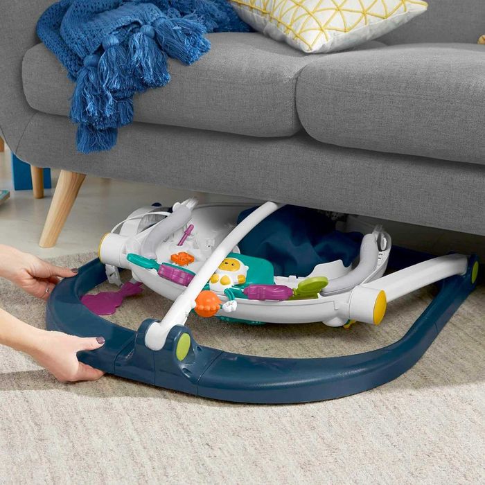 Centru activități bebe Fisher-Price Jumperoo Astro Kitty, pliabil, reglabil, ca nou