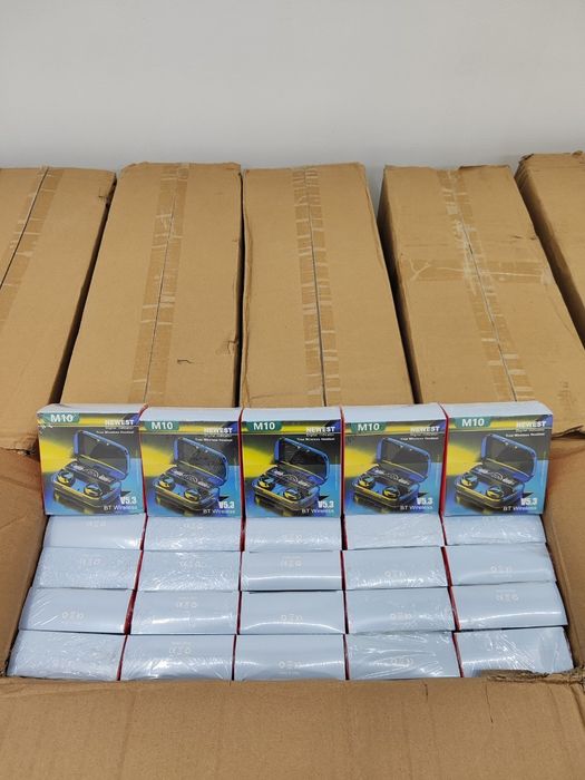 Безпроводные Наушник M10 airpods 2 в 1 blutuz bluetooth naushnik  qulo