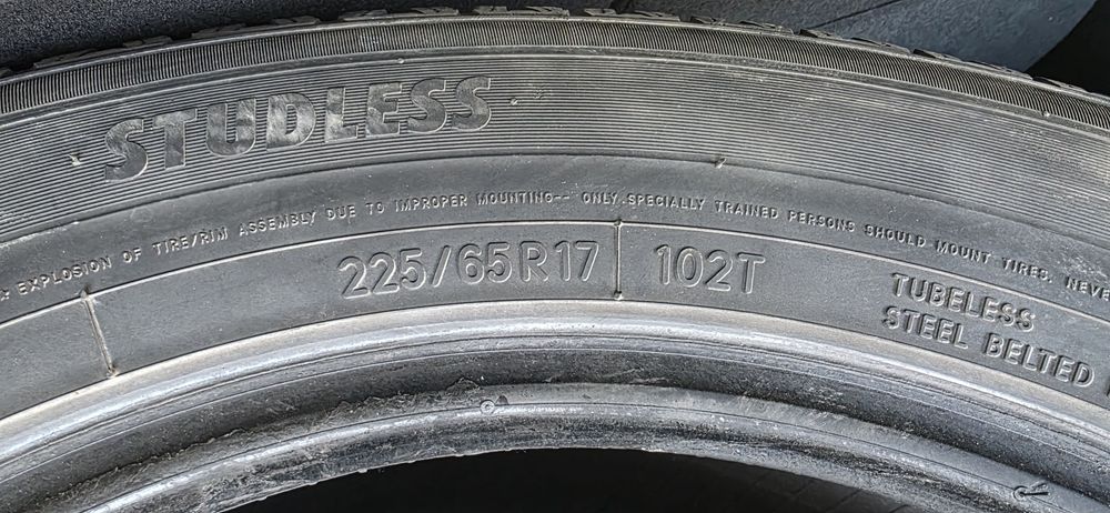 Зимние шины 225 65 r17