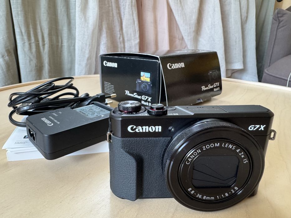 Canon G7 X Mark II – като нов, само тестван